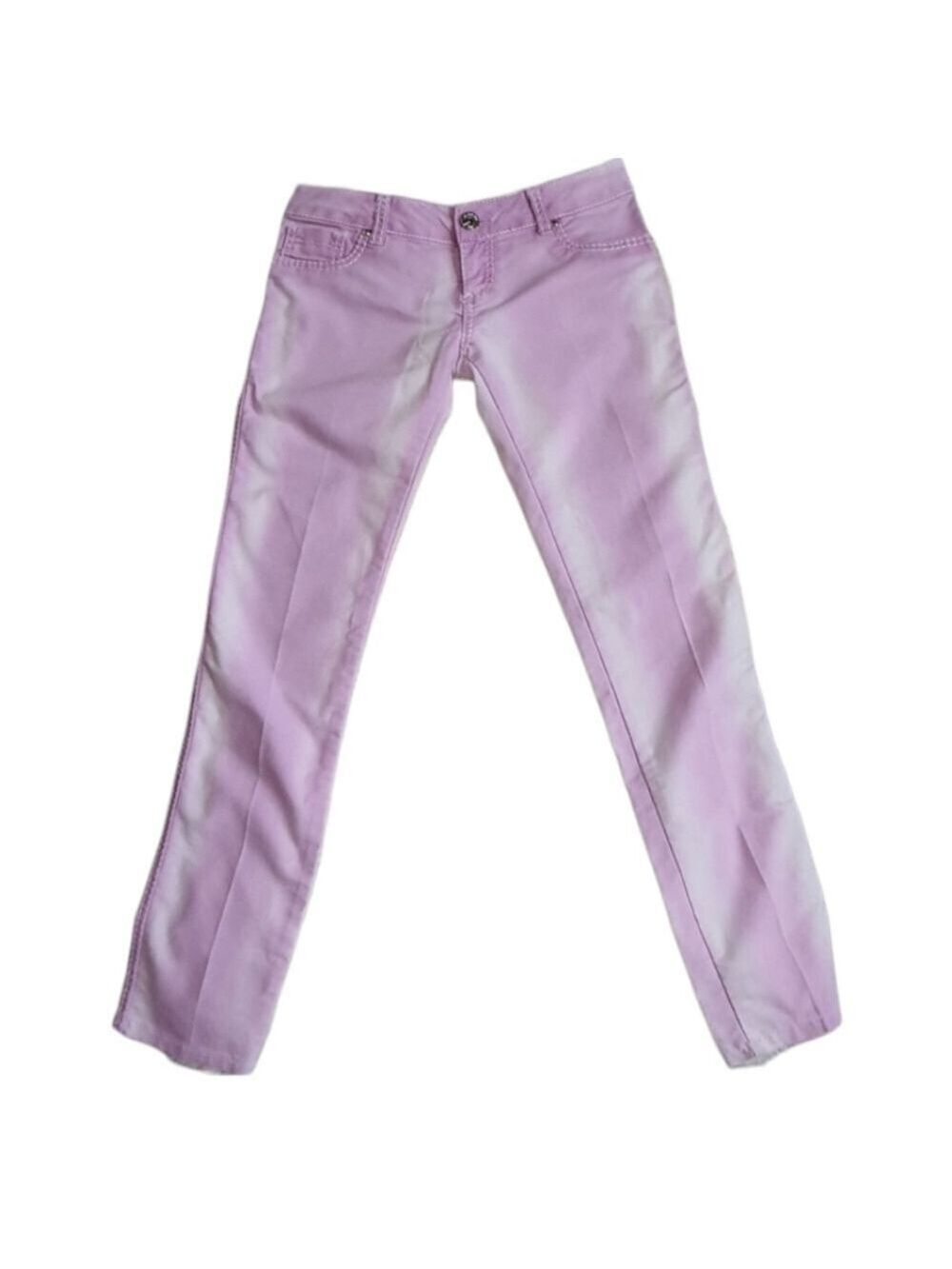 Two-toned Y2K Jeans EUC Low Rise Skinny Light Purple Made in Italy